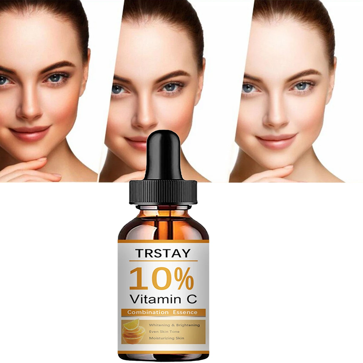 Vitamin C Serum for Face Whitening Facial Serum Hyaluronic Acid Dark Spot Remover Korean Skin Care Products Skincare