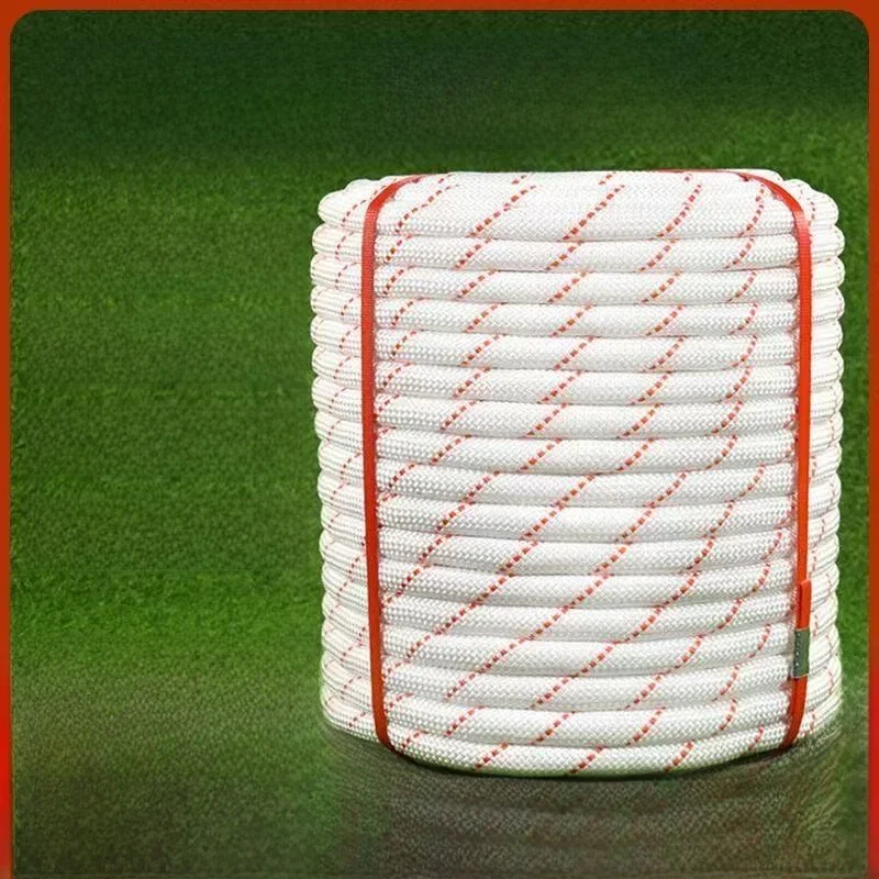 Wear-Resistant Nylon Rope Tying Rope Cargo Truck Bull Towing Rope Outdoor Clothesline Swinging Rope River Pulling Rope