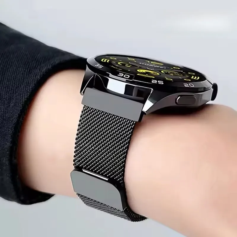 20/22mm Milanese Loop Armband für Samsung Galaxy Watch 7/6/5/4/Active 2 40 44mm 5pro 45mm Metall-Magnetband für Huawei Watch 4/3