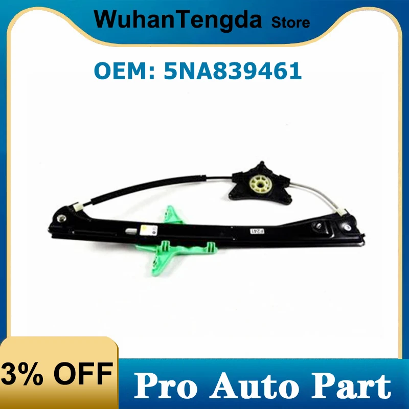 

Front Left Right Power Window Regulator 5NA839461 for VW Passat Beetle Golf Touran Bora Jetta Sharan