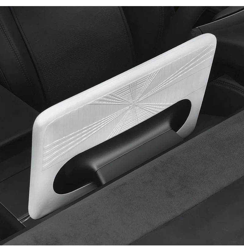 Für Tesla Model 3/Y 2021-2027 Silikon-Schutzrahmen-Kantenabdeckung Model YL Zentraler Navigationsbildschirm-Schutzfolie-Aufkleber – Detail 10