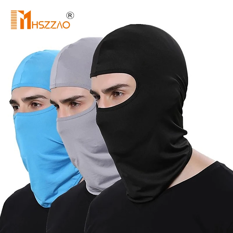 

Cycling Cap Balaclava Full Face Ski Mask Hood Hiking Camping Hunting Tactical Military Airsoft Cap Bike Hats Neck Gaiter