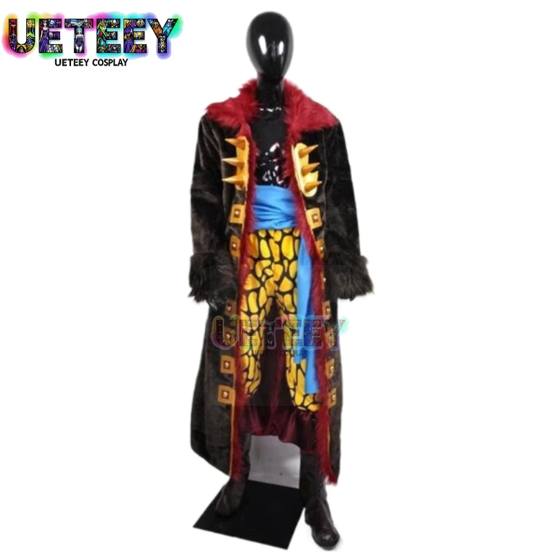 

UETEEY COS Eustass детский карнавальный костюм на Хэллоуин, индивидуальный размер