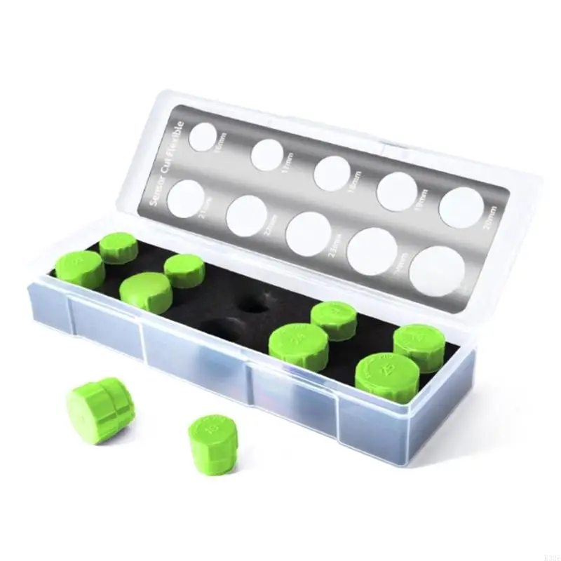 

2025 New Scratch Resistant 10 Size Anti Shatter Car Film Template Cutter With 0.1mm Accuracy Suitable For Radars