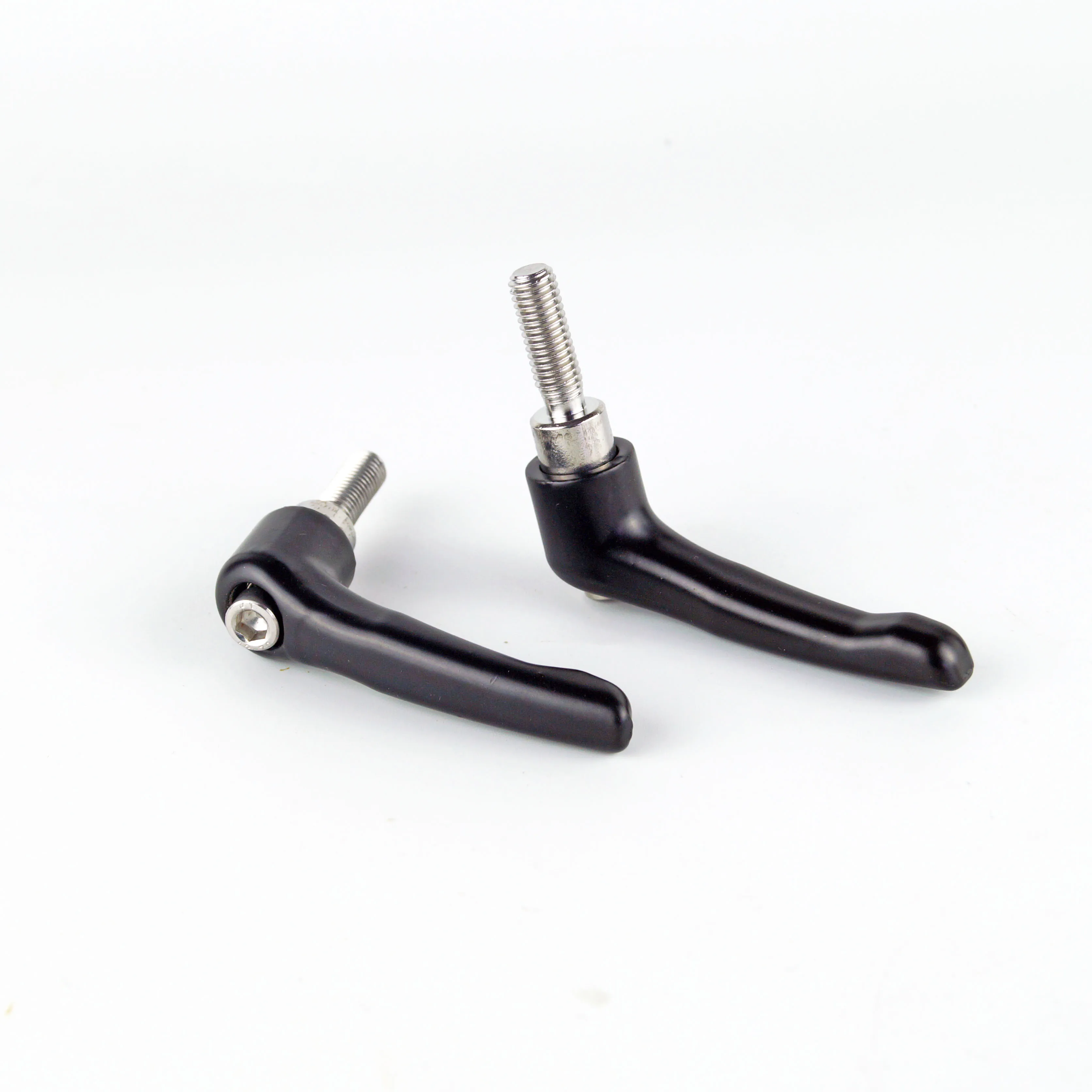 M8 Black AISI304 Stainlesss Steel Clamping Handle Tension Levers ,Solid Adjustable Handle