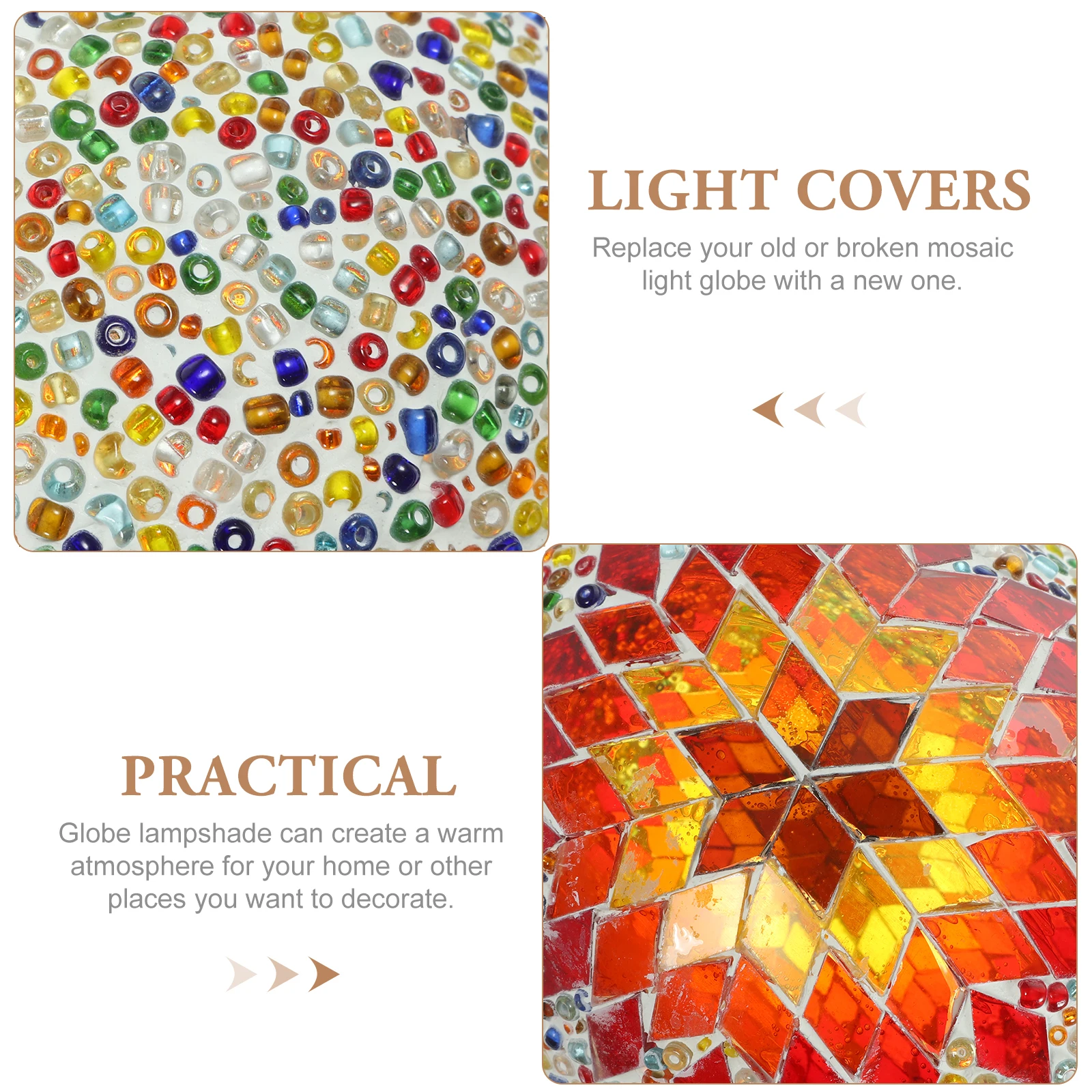 

Glass Lamp Shade Replacement for Turkish Lamps Elegant Mosaic Design Diffused Lighting Decor for Bedroom Study Restaurant Modern