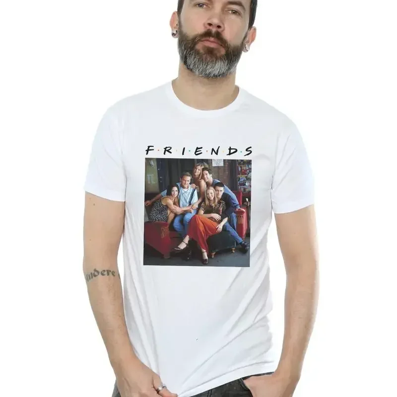 Friends Men's Group Photo Couch T-Shirt