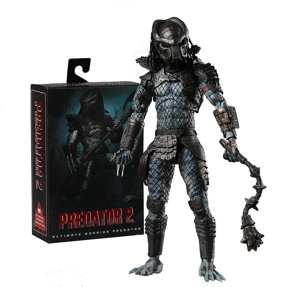 NECA Predator 2 Warrior Predator 30th Anniversary Action Figure Collectible Model Toy Gift Doll Figurine