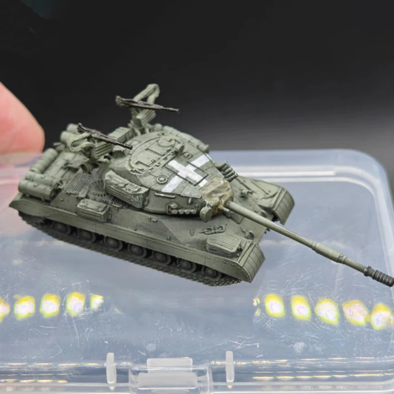 1:144 Scale IS-4 Dual Machine Guns Simulation Resin Track-type Tank Model Static Display Collectible Gift Souvenir Decoration