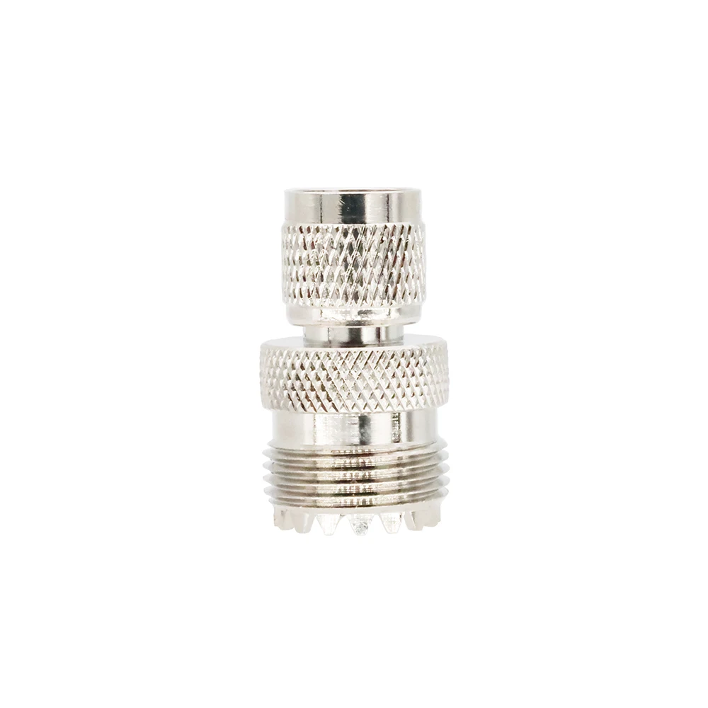 mini UHF mini-UHF miniUHF Male to UHF PL259 SO239 Female Cable Connector Socket KENWOOD Antenna TO Motorola Straight RF Adapters
