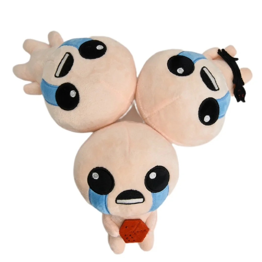 Jeu chaud la reliure d'Isaac peluche jouet après-naissance renaissance dessin animé mignon ISAAC peluche poupée oreiller de couchage Cosplay Fans cadeaux