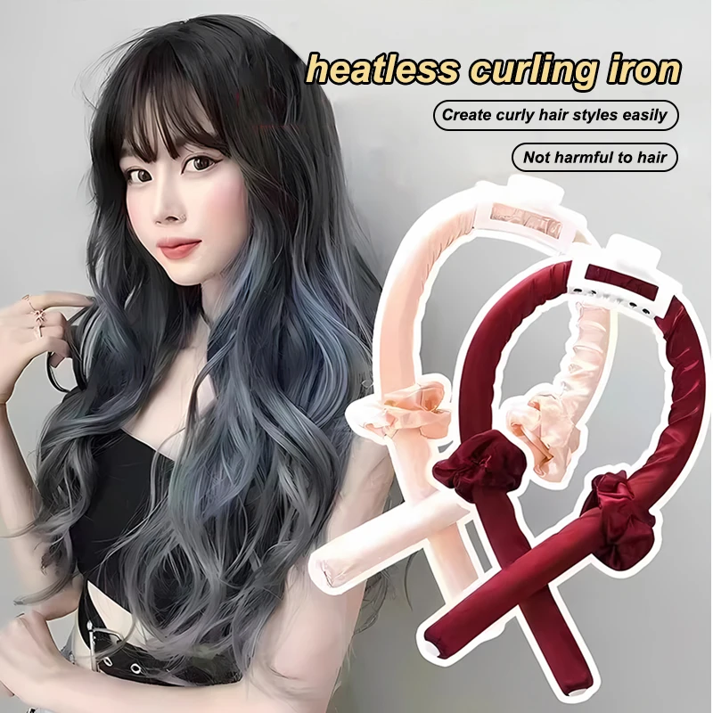 Heatless Hair Curlers Soft Hair Curlers Heatless Hair Curling Iron Heatless Curling Rod Headband Lazy Styling Tool