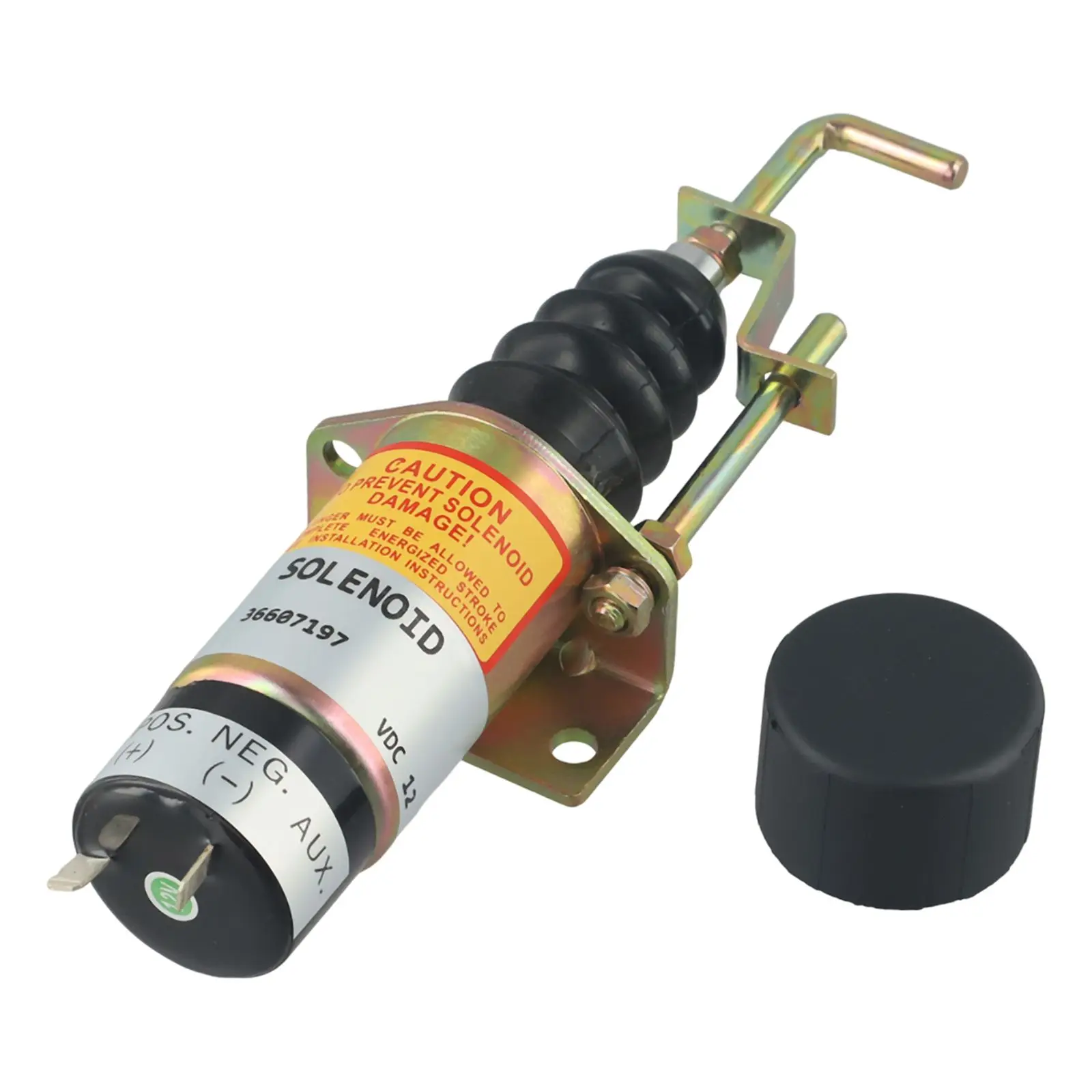 Fuel Shut Off Solenoid Part Number 366-07197 Spare Part For Diesel Engine For Perkins Diesel Engine New Practical