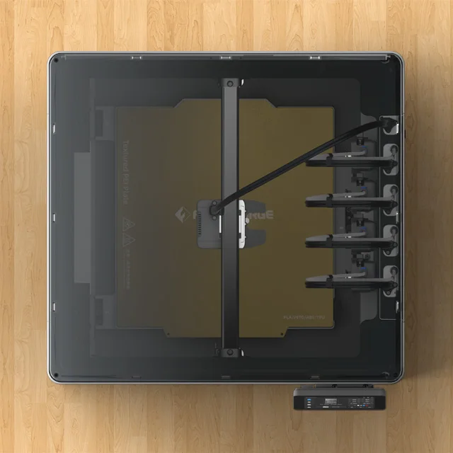 2026 New Creator 5 Pro 4-nozzle Auto Leveling Industrial 3D Printer with Screen Active Chomber Heotina