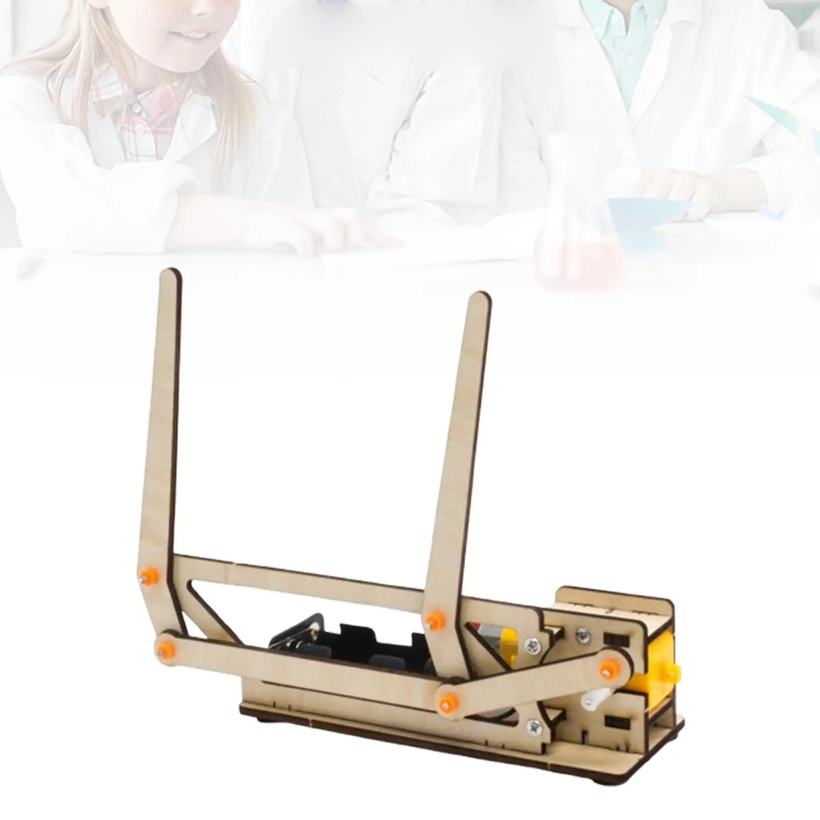 Modello di tergicristallo elettrico Kit scientifici facili da montare Giocattolo da assemblare in legno 3D per regalo di compleanno Sussidi didattici Ragazzi Ragazze