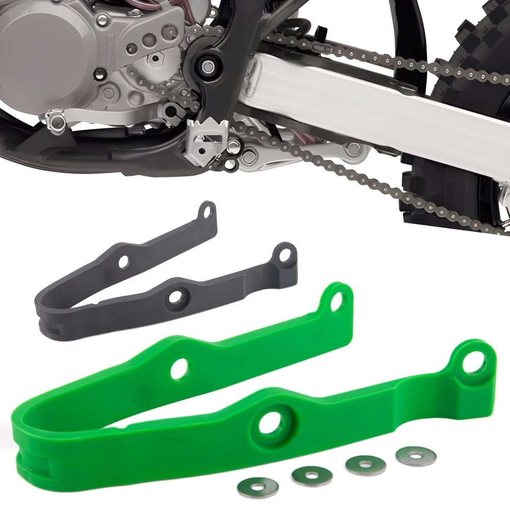 لكاواساكي KX85 2001-2025 KX100 1998-2021 KX80 1998-2000 KX112 2022-2025 دراجة نارية Swingarm دليل سلسلة المنزلق حماية