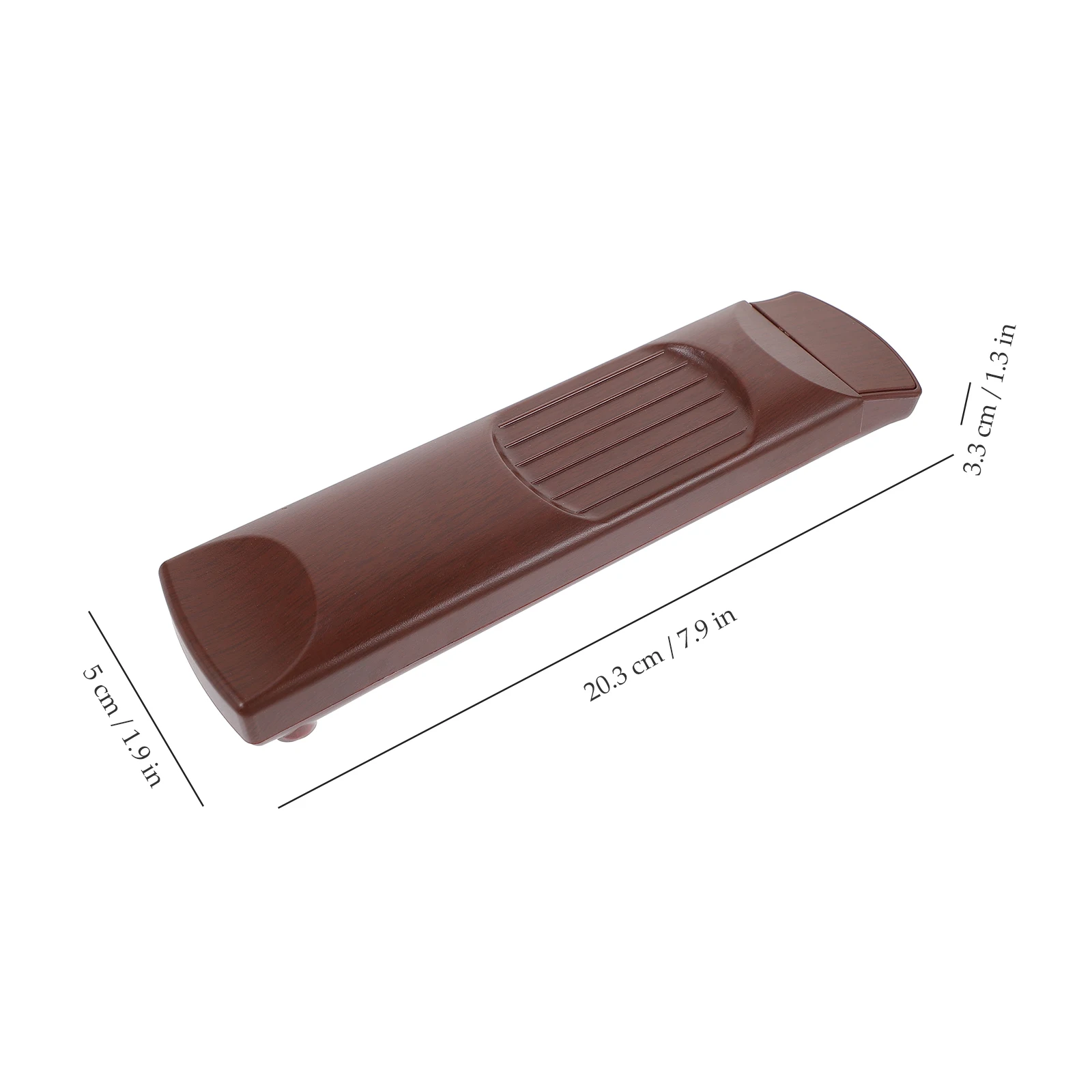 

Pocket Guitar Practice Tool 6 String 4 Fret Chord Trainer Portable Brown Compact Lightweight Beginner
