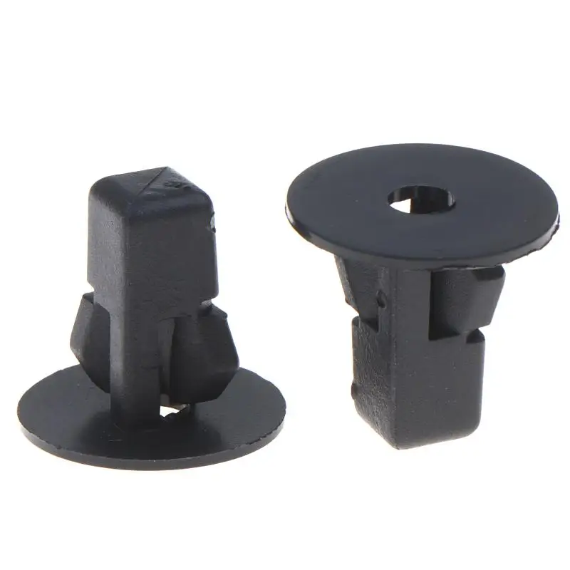 50 Stück Kotflügel-Spritzschutz-Clips, Schraubösen für 9018906013, Kfz-Kunststoffteile, spiralförmige Türverkleidungs-Clips, universell – Detail 4