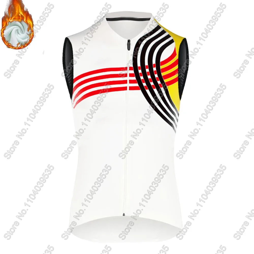 Belgium National Team 2025 Cycling Sleeveless Belgian Jerseys Bicycle Vest Cycling Jersey Bike Clothing MTB Maillot Cyclisme