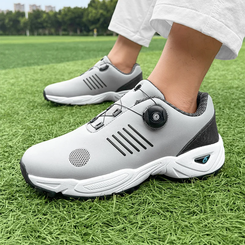 

Golf shoes for Fashionable Outdoor use for both Men and Women, With Anti-slip design, Suitable for Mountain Climbing and Hiking.