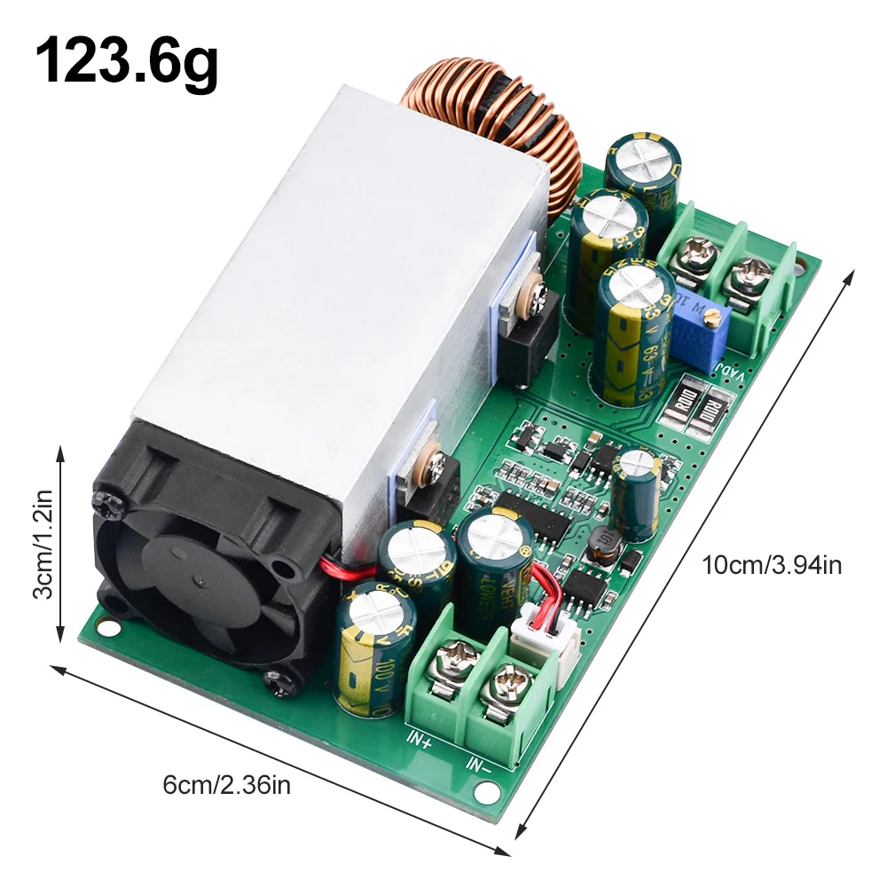 DC-DC قابل للتعديل تنحى وحدة 12 فولت-75 فولت إلى 5V19V21V24V48V محول الطاقة شاحن تنحى وحدة 25A 600 واط الجهد المنظم