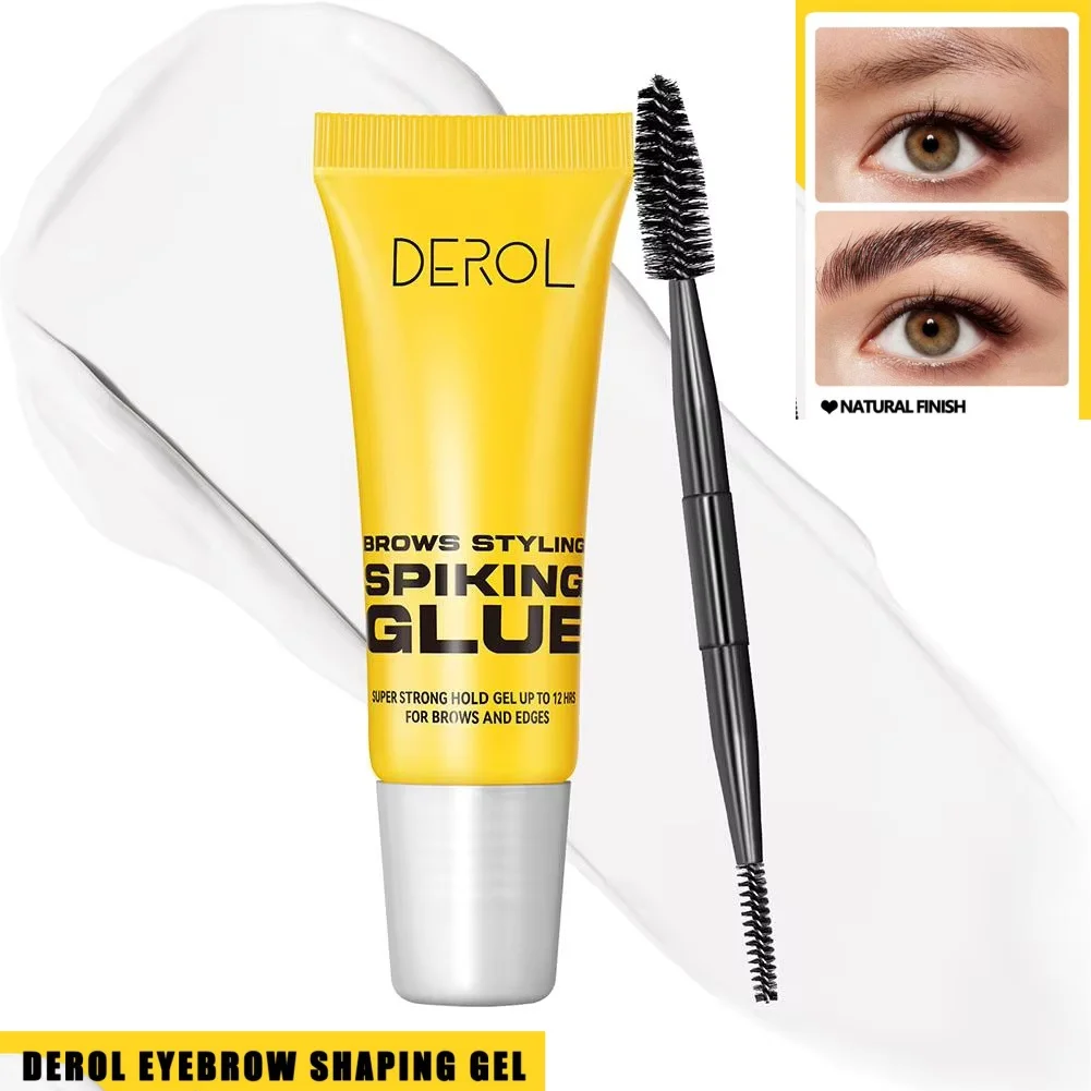 Wenkbrauw Styling Crème Met Borstel Koreaanse Wenkbrauw Vormgeven Maken Blijvende Styling Waterdicht Geln Bruin Wenkbrauw Up Lang Potlood C E3P8