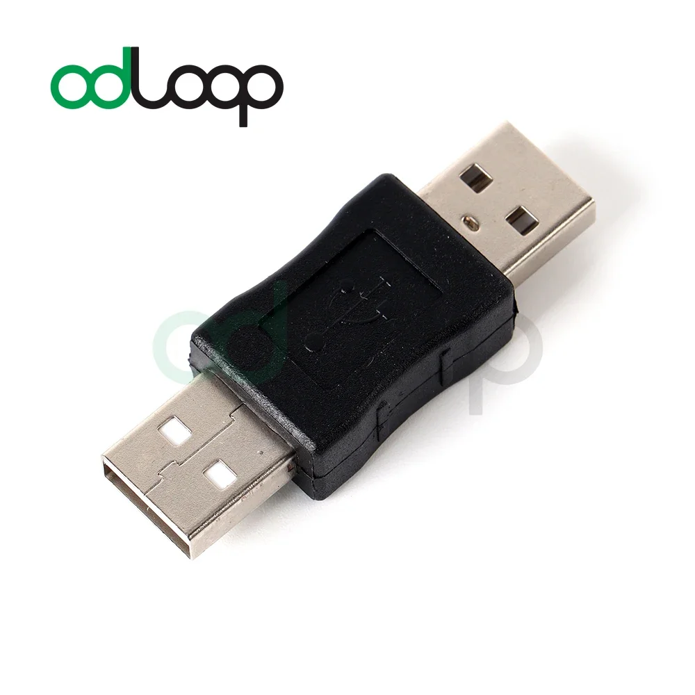 ODLOOP USB 2.0 Male to Male Connector Female to Mini USB 5P Male Adapter Plug Converter Female to Female For Phone Connector