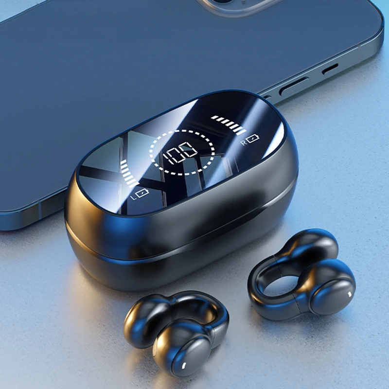 Высококачественные Bluetooth-наушники с взрывной костной проводимостью без вкладышей M47, беспроводные спортивные клипсы TWS, умные наушники