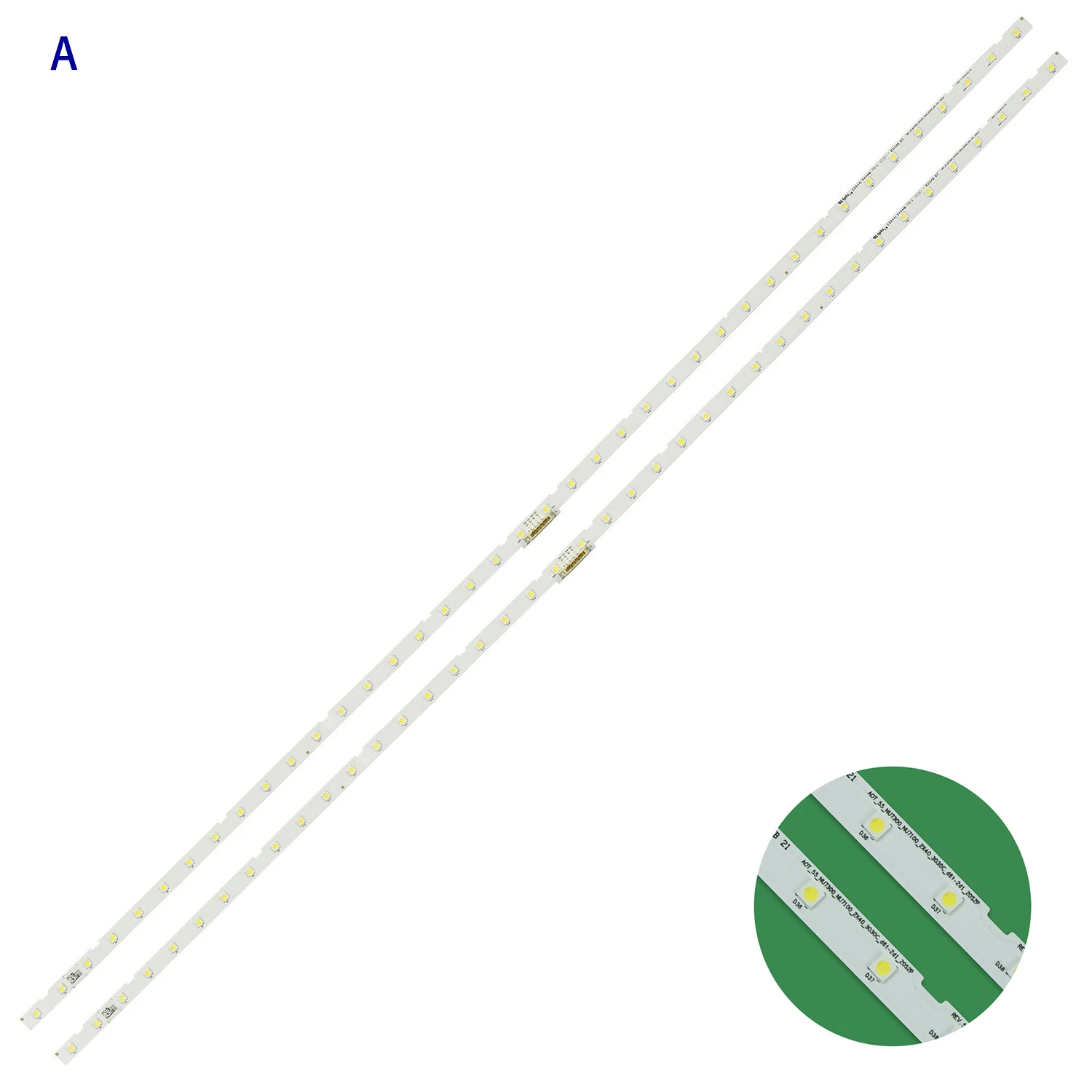 LED backlight strip for samsung UN55NU7026K UE55NU7021W UE55RU7172 UE55NU7370U UE55NU7093U UE55RU7100U UE55NU7091S UE55NU7091U