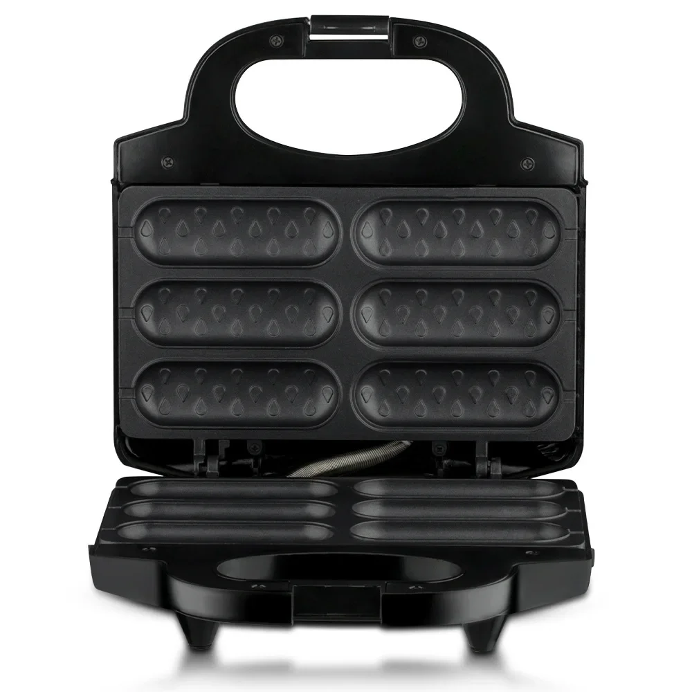 Crispy Corn Hotdog Waffle Maker Sausage Machine Breakfast Pan
