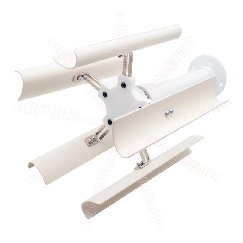 Vertical 5-Blade Wind Generator Model Three-Phase Permanent Magnet Brushless Generator Low-speed Windmill Portable Outdoor