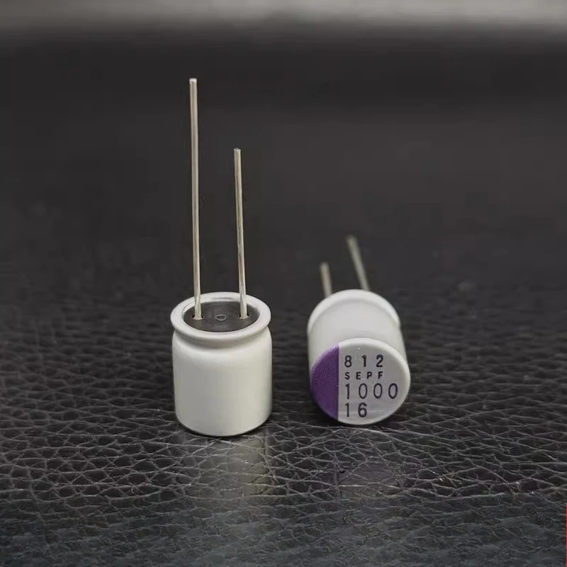 

Совершенно новый оригинальный твердотельный конденсатор для поверхностного монтажа Panasonic SEPF 16v 1000uF 10x12,5 мм, 20 шт.