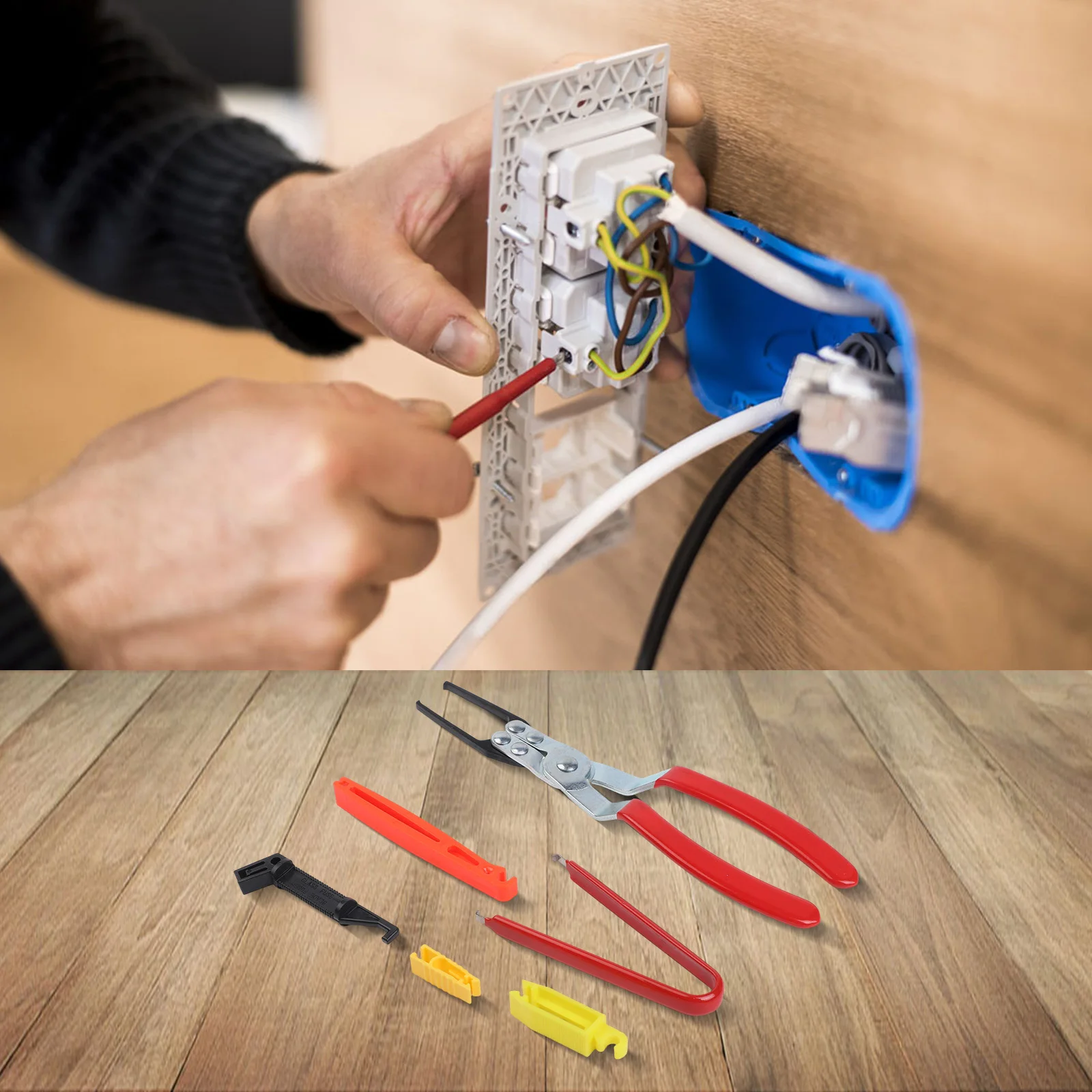 for forged Metal Relay Pliers with Insulated Plastic Handles for Performance During Frequent Automotive Electrical Work