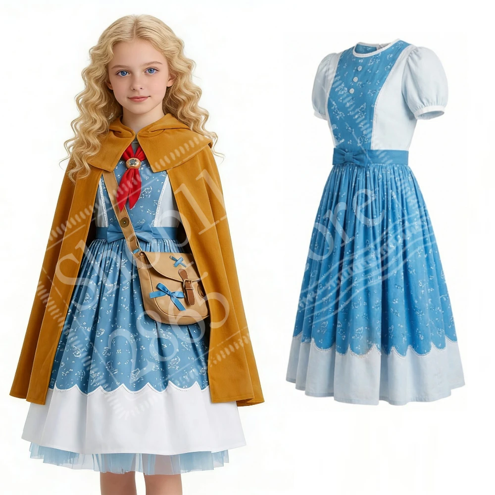 Disfraz de cosplay de la película Holly Wheeler, capa con capucha, disfraz de cosplay de Cape Town TV, disfraz para fiesta de carnaval de Halloween