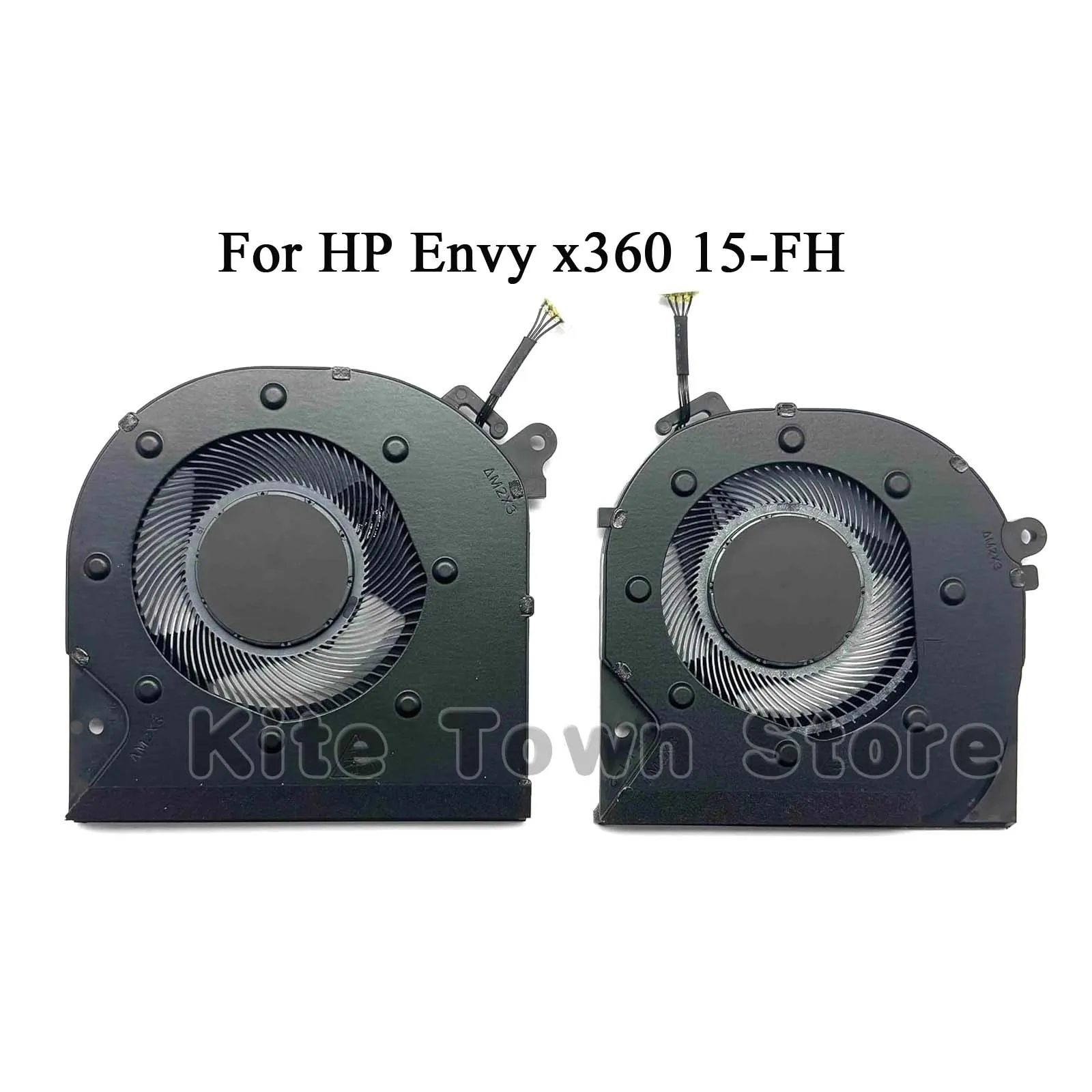 

Новый вентилятор охлаждения процессора и графического процессора для HP Envy x360 15-FH 15-fh0000 15z-fh0000 15-fh0xxx 15z-fh0xxx P/N: N47948-001 N49282-001