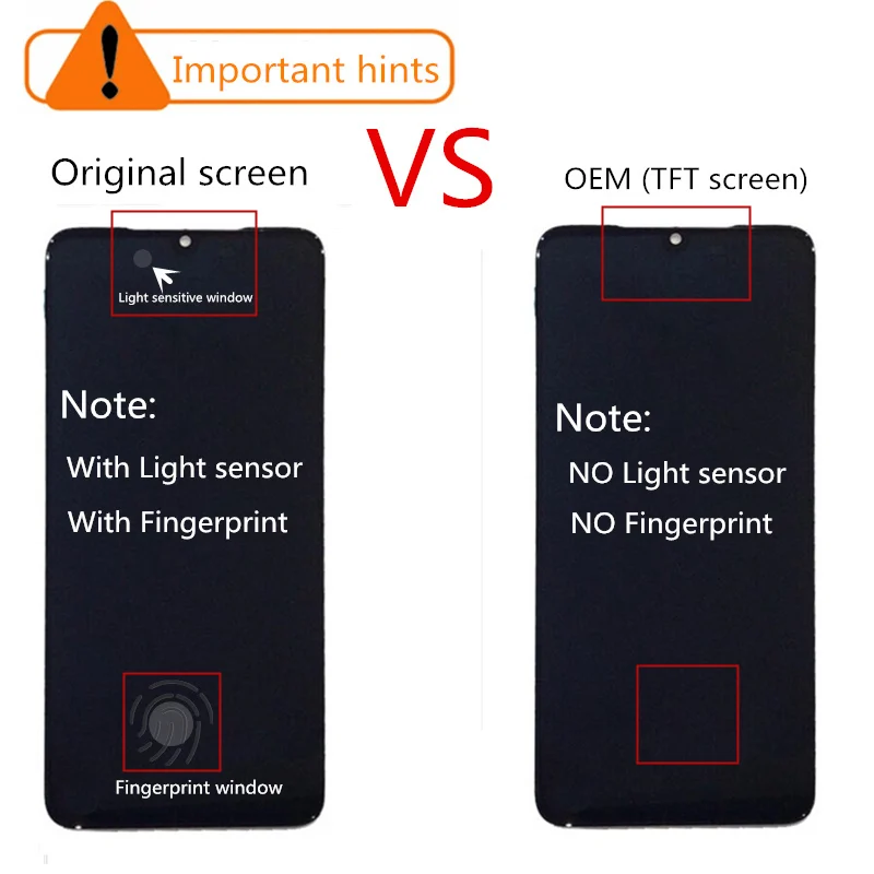 TFT LCD With frame For Xiaomi MI 9 LCD Display Touch Screen Digitizer Assembly Replacement FOR Xiaomi Mi 9 M1902F1G LCD Display