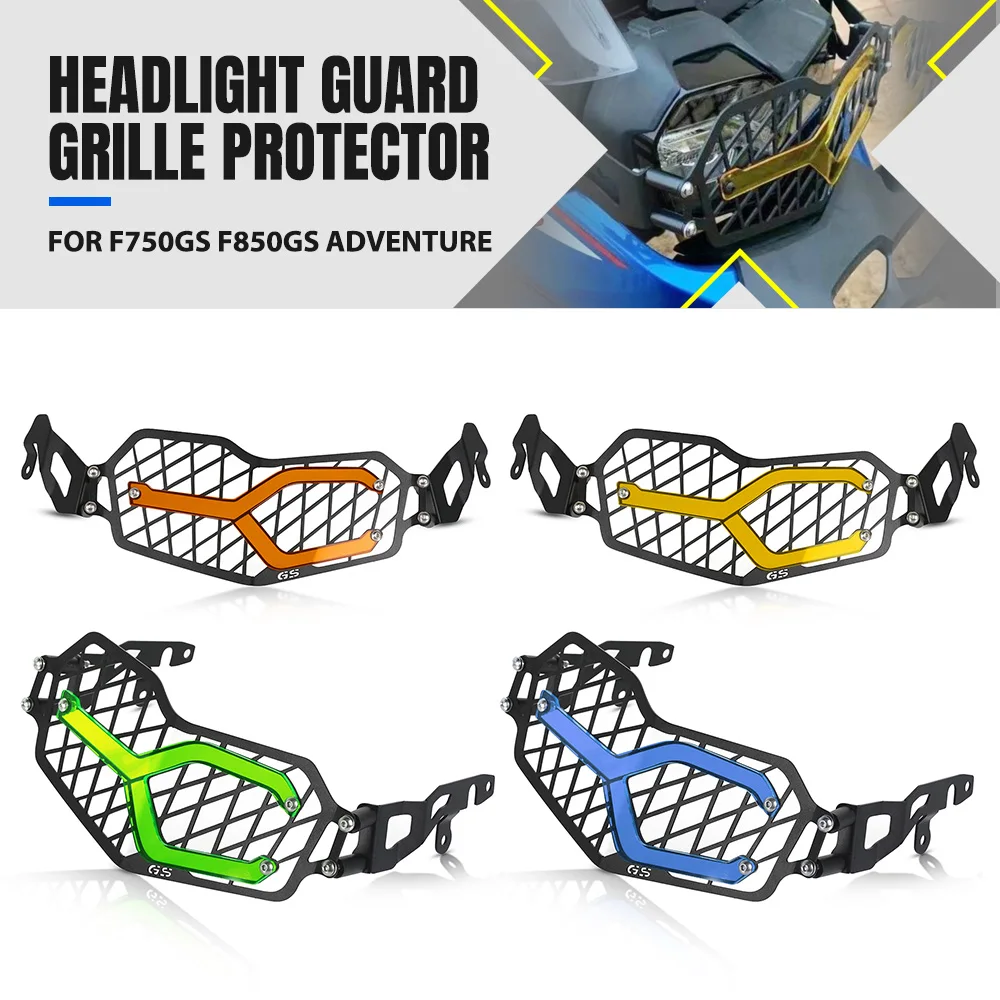 

For BMW F850GS F750GS ADV F 750 850 GS F750 F850 GS 2018-2023 2021 2022 Headlight Guard Head Light Lamp Grille Cover Protector