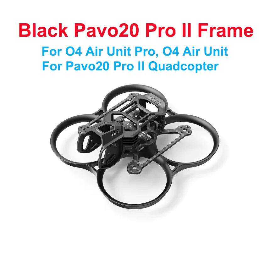 BETAFPV Pavo20 PRO Bürstenloser BWhoop-Rahmen mit HD-VTX-Halterung, 93,7 mm Radstand für Pavo 20 PRO O4 Drohne für 2,2″ O3 Cinewhoop – Detail 1