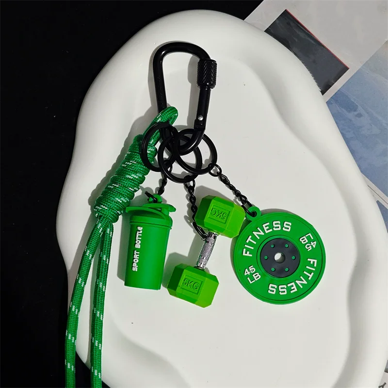 الدوبامين اللياقة البدنية سلسلة قلادة على شكل حرف D مشبك انفصال لوحات الحديد مفتاح سلسلة لوحات الحديد الإبداعية