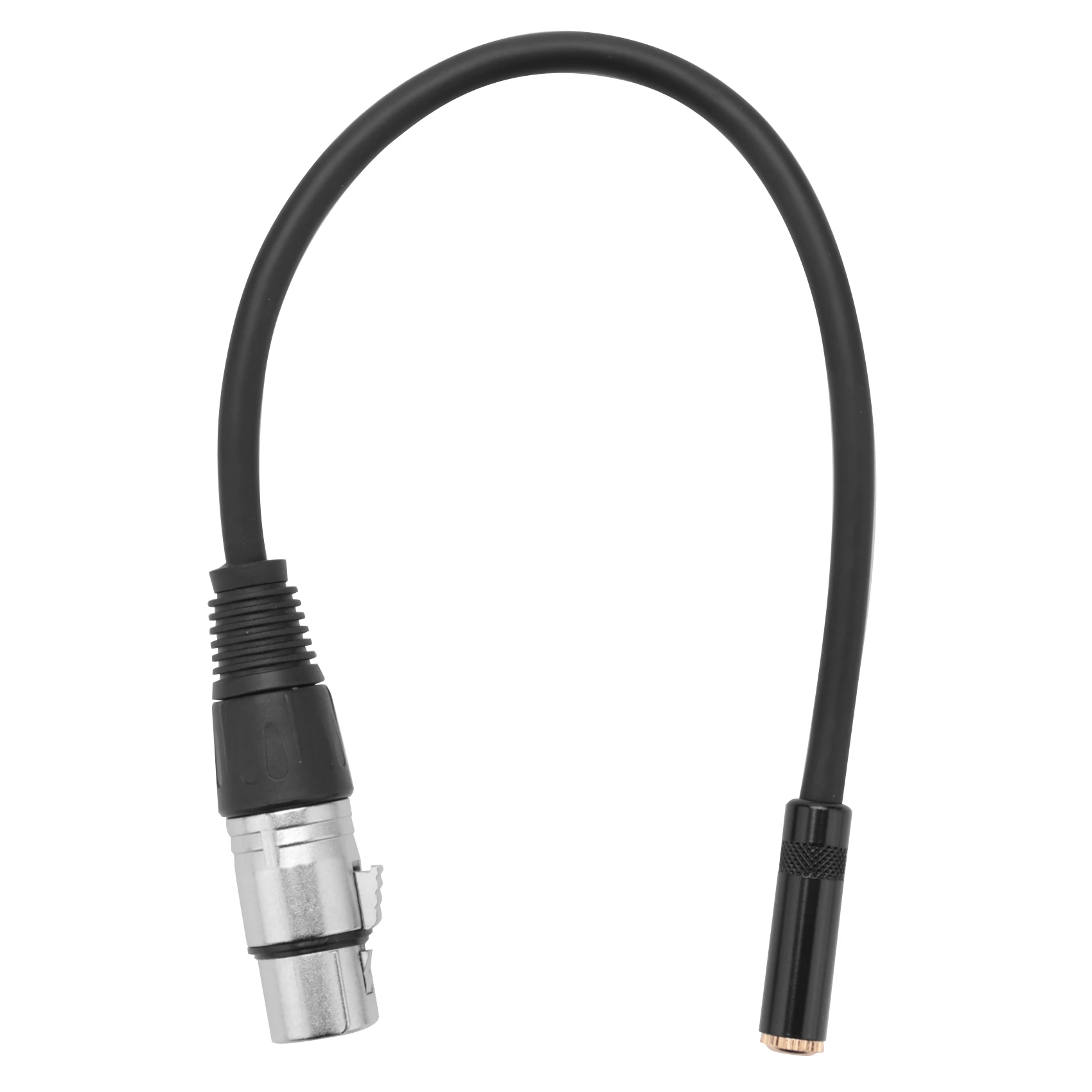 A02R! 0.3M Wire 3 Pin Xlr Female To 3.5Mm Trs 1/8Inch Female Stereo Audio Adapter Microphone Cable