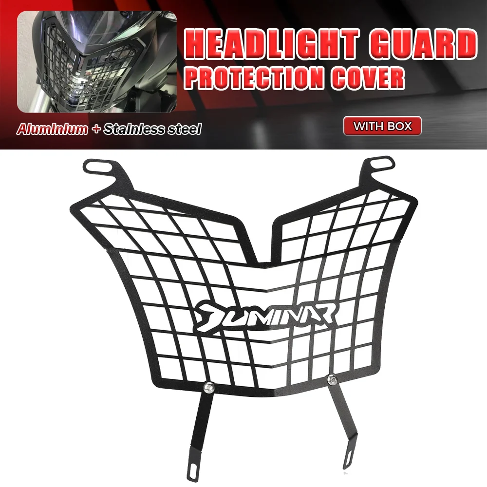 Dominar 400 250 All Year Accessories Motorcycle Headlight Headlamp Grille Shield Guard Cover Protector For BAJAJ DOMINAR 250/400