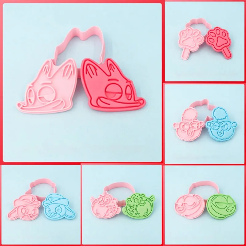

Форма для печенья Disney Zootopia, креативные инструменты для выпечки, праздничная резак для печенья, формирователь сахарного печенья, сделай сам, кухонные аксессуары для выпечки