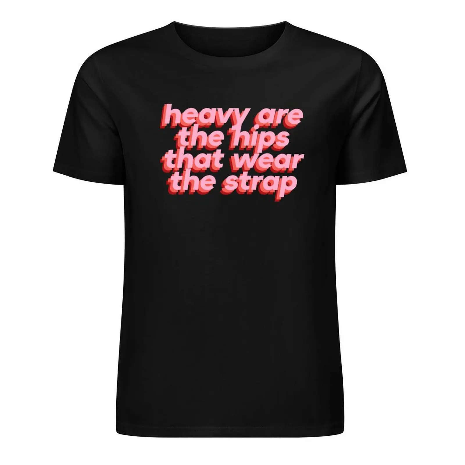 

heavy are the hips that wear the strap T-Shirt oversized anime t shirts plus size men clothing