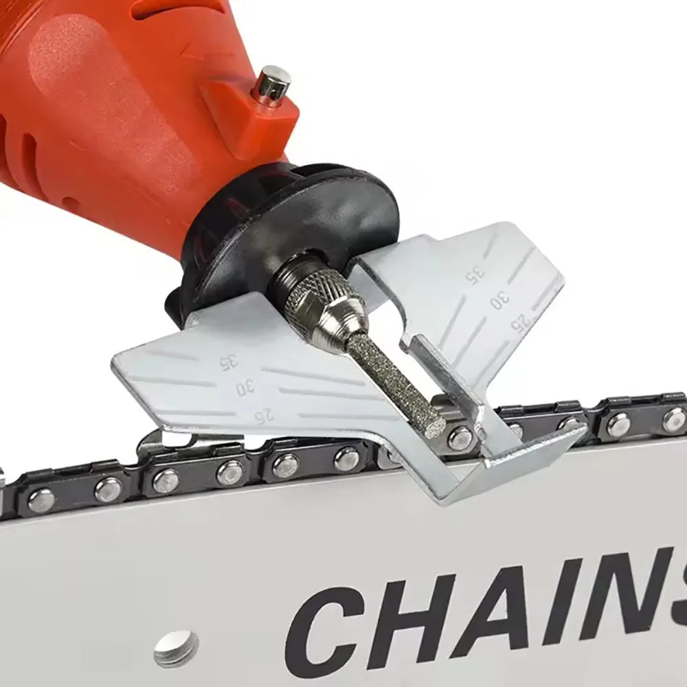 Chainsaw Sharpening Kit Saw Blade Sharpener Chainsaw Grinding Tool Rotary Sharpener Chain Machine Power Tool Accessories