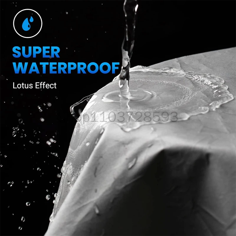 غطاء دراجة نارية بدون أذن لهاتف SYM Joymax Z 300 - حماية لكامل الجسم في الهواء الطلق، ملحق واقي من الشمس مقاوم للماء والغبار #4