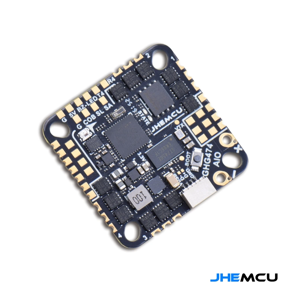 

JHEMCU GHG474AIO 40A G474 Flight Control 2-6S AIO Brushless FC for Toothpick Traversal Machine FPV Drone Accessories