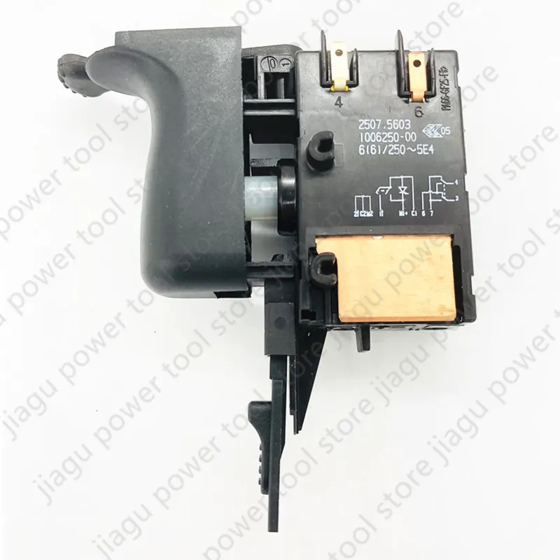 Imagem -02 - Interruptor de Alimentação 100625000 para Dewalt D25003k Dwd112s Dwd112 D21721k D21716k D21101 D21710 D21720k Dw566k Dw563k Acessórios