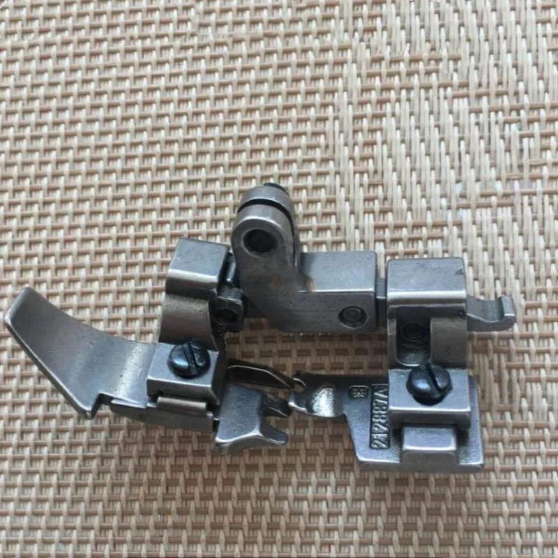 Zipper Presser Foot For 5 Thread Industrial Overlock Sewing Machine Fit Siruba 757 (700F Five Line) Pegasus M700 212887A