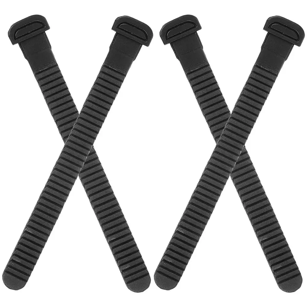 4 Pcs Speed ​​skate Buckle Strap Ice Skates Accessories Roller Replacement Tool Supplies Replaceable Buckles Pvc Plastic Child