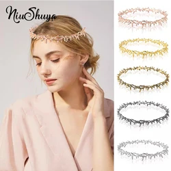 NiuShuya European Style Hair Crown Thorns Men And Women Large Size Anniversary Gift Tiaras REtro Headpiece Accessories